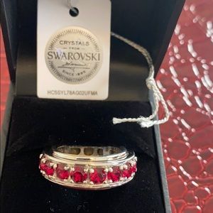 Swarovski crystal ring